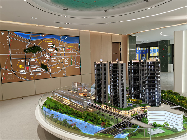 上海房地产销售沙盘模型设计